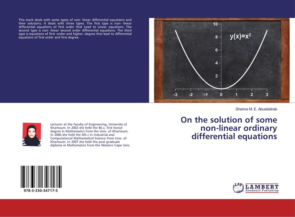 On the solution of some non-linear ordinary differential equations