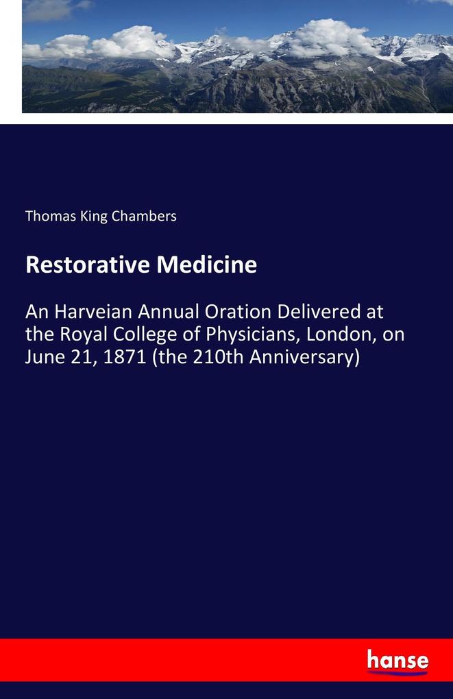 Image of Restorative Medicine