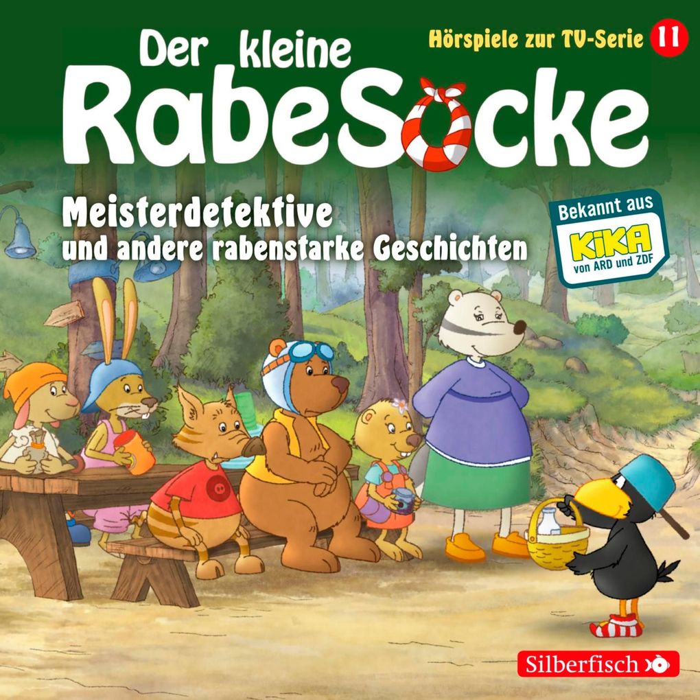 Meisterdetektive Der Pechvogel Frau Dachs hat Geburtstag (Der kleine Rabe Socke - Hörspiele zur TV Serie 11)