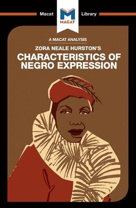 An Analysis of Zora Heale Hurston‘s Characteristics of Negro Expression
