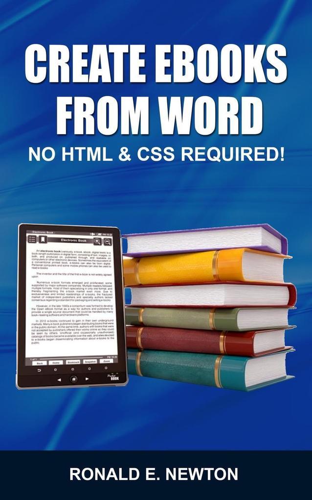 Creating eBooks from Word: No HTML & CSS Required