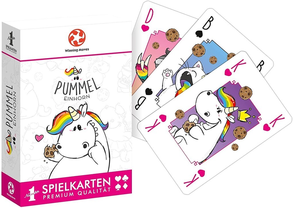 Image of Winning Moves - Number 1 Spielkarten Pummeleinhorn