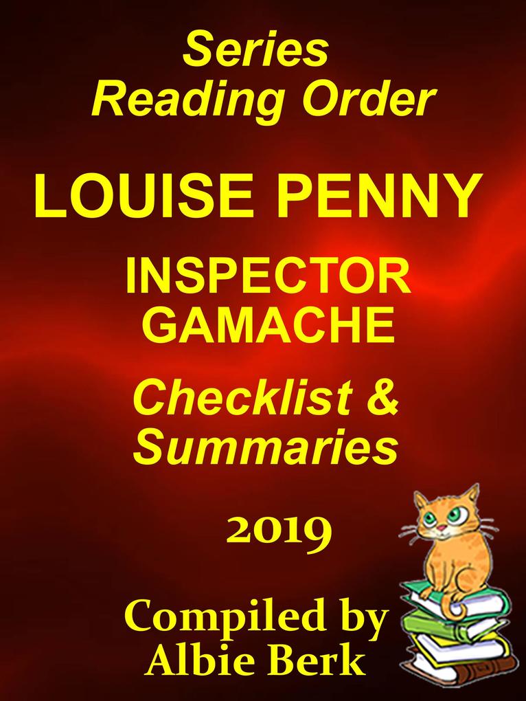 Louise Penny‘s Inspector Gamache: Series Reading Order with Summaries and Checklist -2019