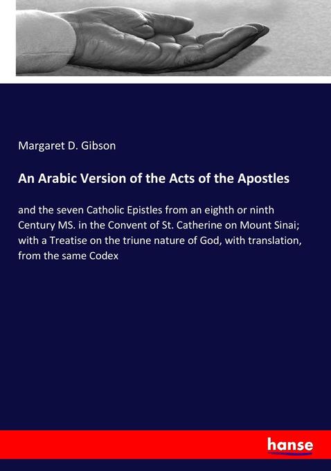 An Arabic Version of the Acts of the Apostles