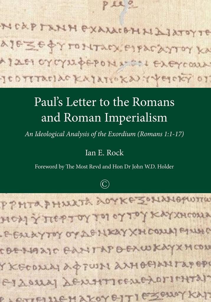 Paul's Letter to the Romans and Roman Imperialism