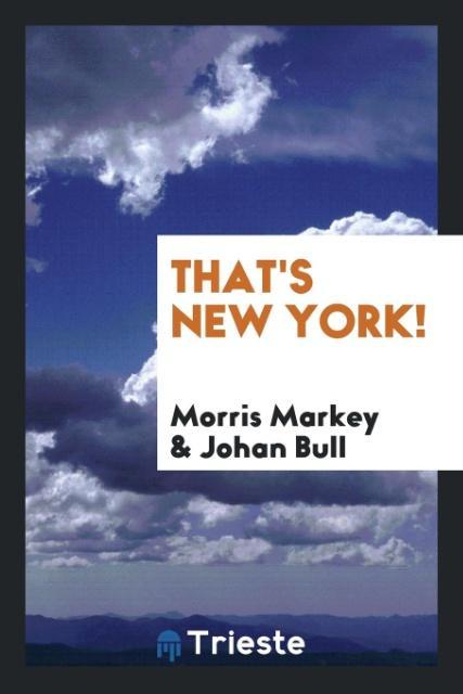 That's New York!