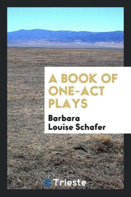 A book of one-act plays