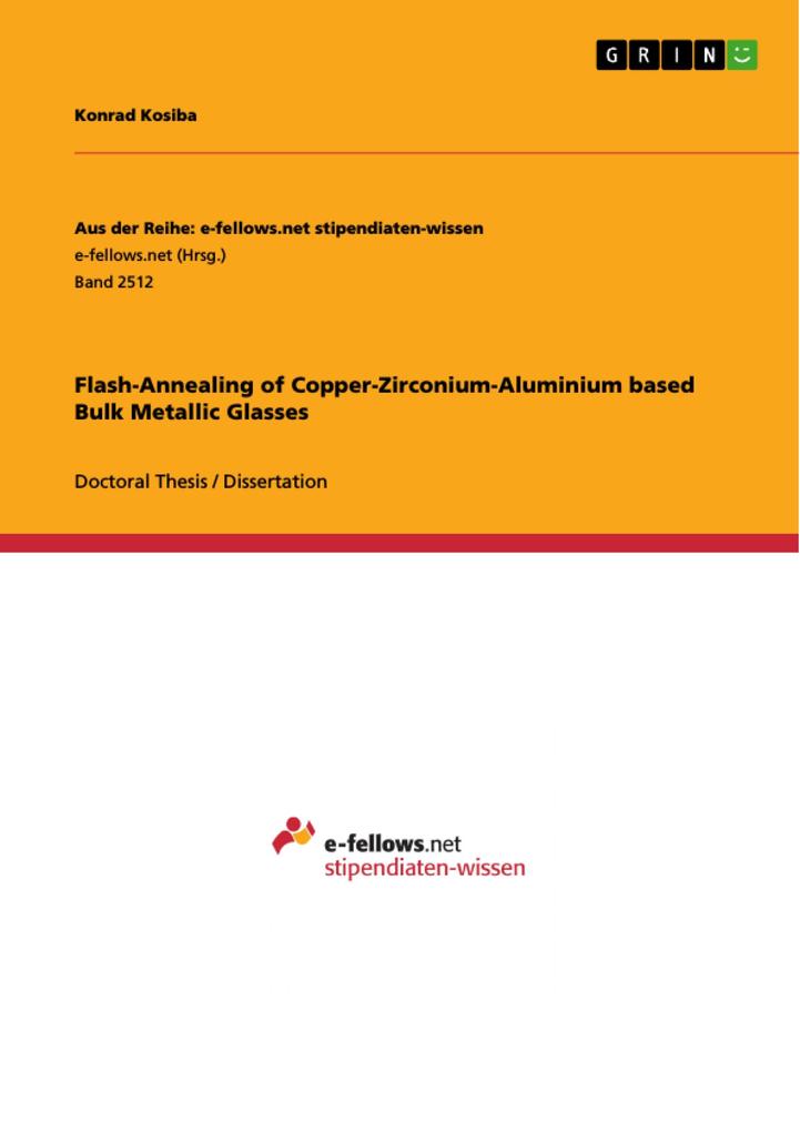 Flash-Annealing of Copper-Zirconium-Aluminium based Bulk Metallic Glasses