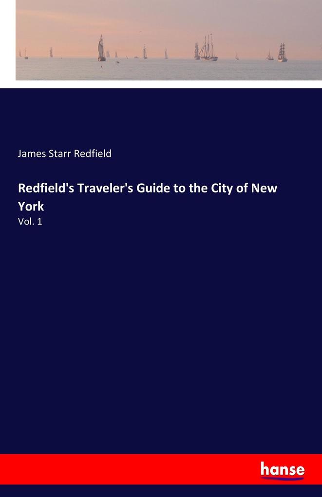Image of Redfield's Traveler's Guide to the City of New York