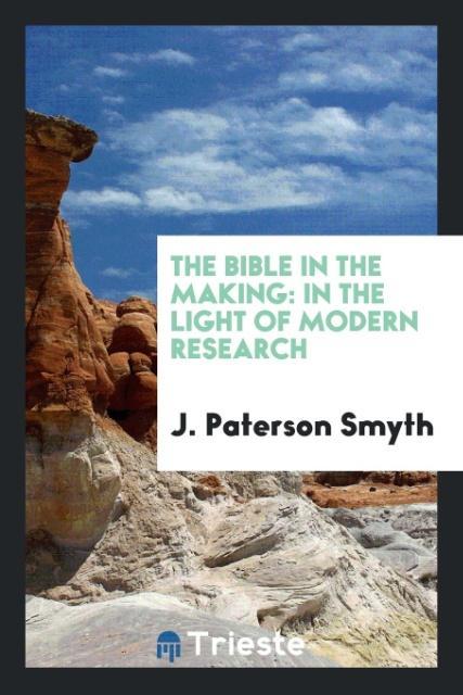 The Bible in the making
