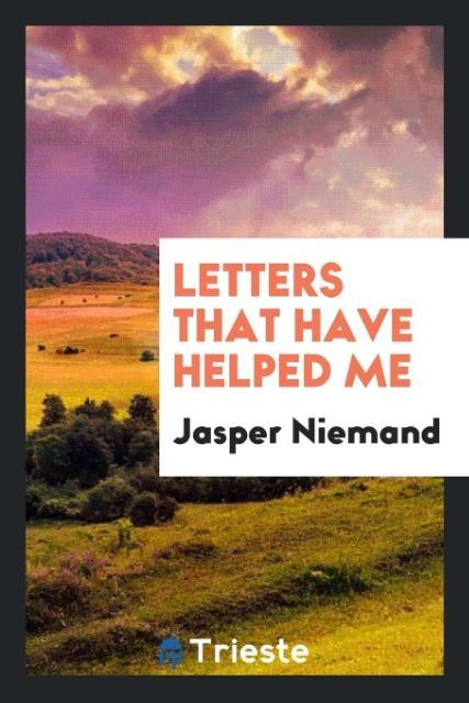 Letters that have helped me