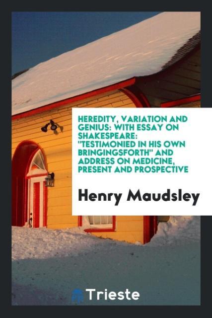 Heredity variation and genius