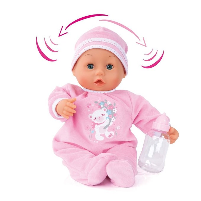 Bayer 93895AA - Puppe Happy Piccolina, Babypuppe, Weichkörper-Puppe