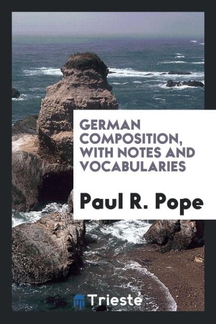 German composition with notes and vocabularies