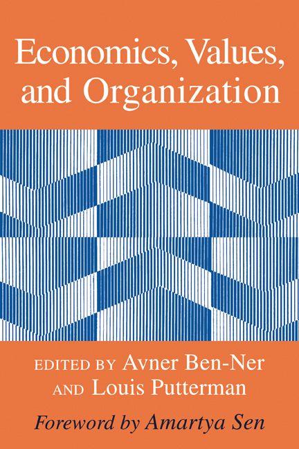 Economics Values and Organization