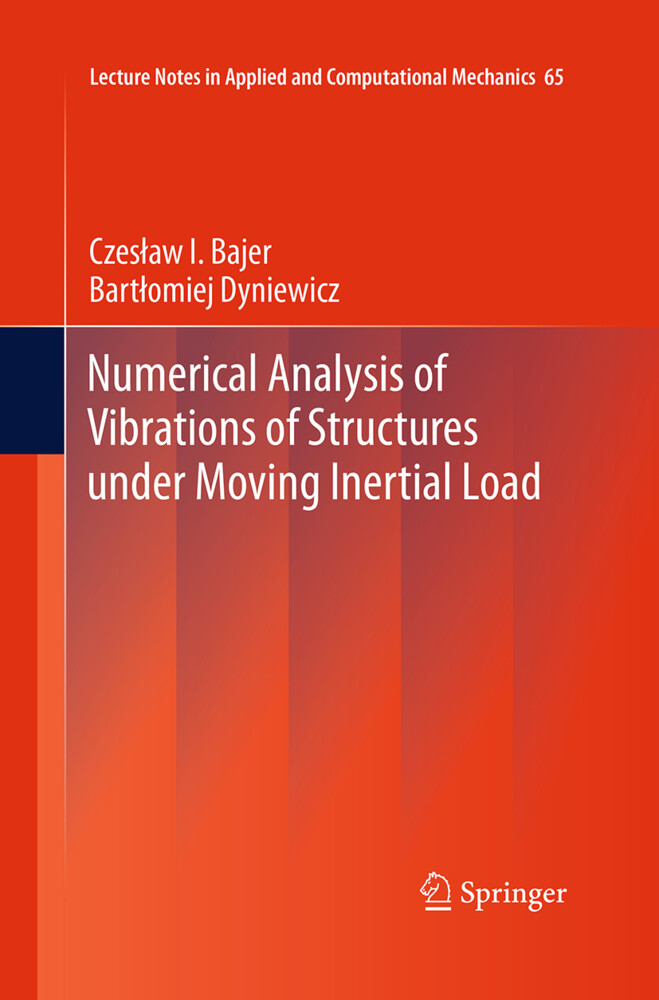 Numerical Analysis of Vibrations of Structures under Moving Inertial Load