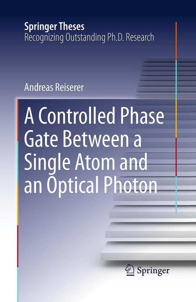 A Controlled Phase Gate Between a Single Atom and an Optical Photon