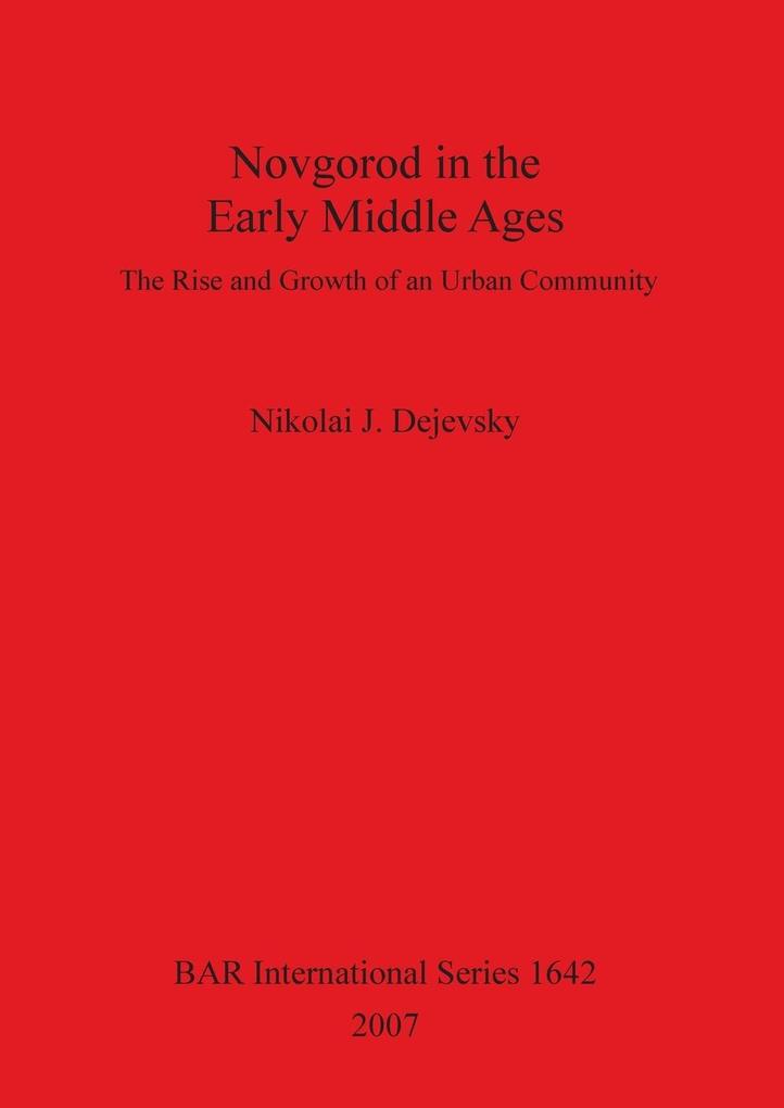 Novgorod in the Early Middle Ages