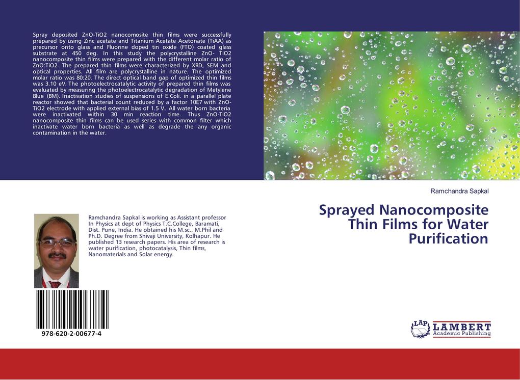 Sprayed Nanocomposite Thin Films for Water Purification