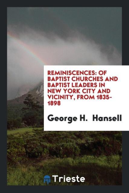Reminiscences
