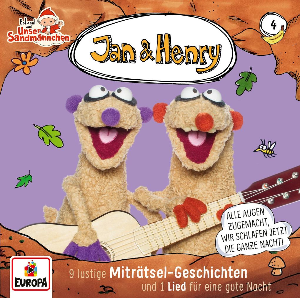 Image of Jan & Henry - 004/9 Rätsel und 1 Lied - (CD)