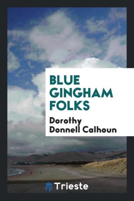 Blue gingham folks