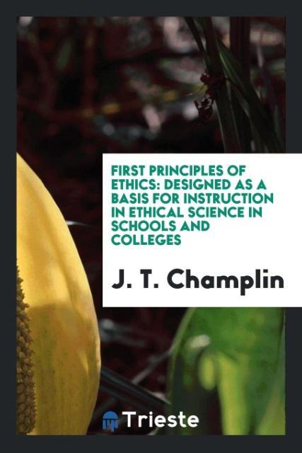 First principles of ethics