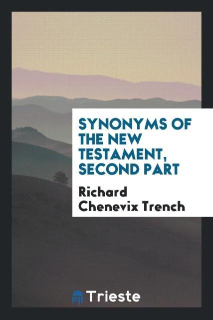 Synonyms of the New Testament second part