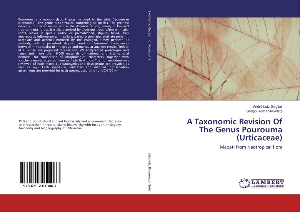 A Taxonomic Revision Of The Genus Pourouma (Urticaceae)