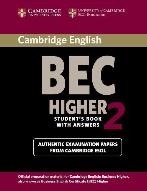 Cambridge BEC Higher 2 Student‘s Book with Answers