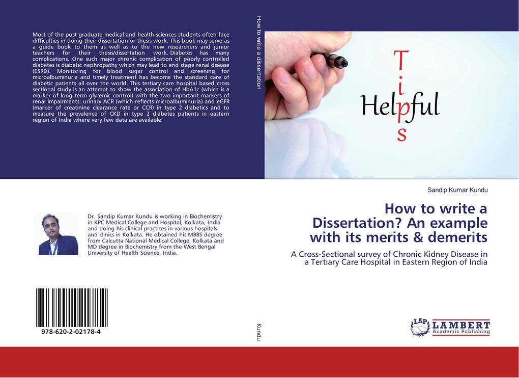 How to write a Dissertation? An example with its merits & demerits