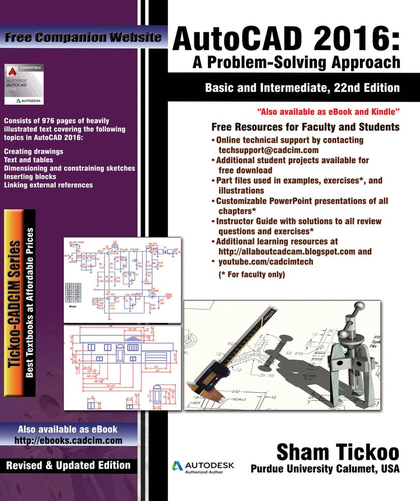 AutoCAD 2016: A Problem-Solving Approach Basic and Intermediate