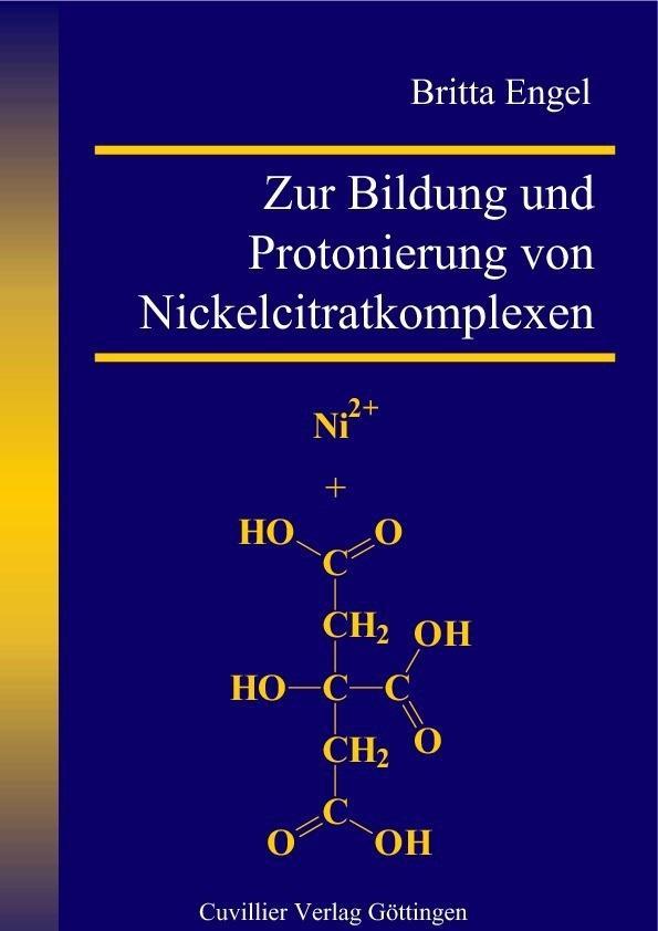 Zur Bildung und Protonierung von Nickelcitratkomplexen