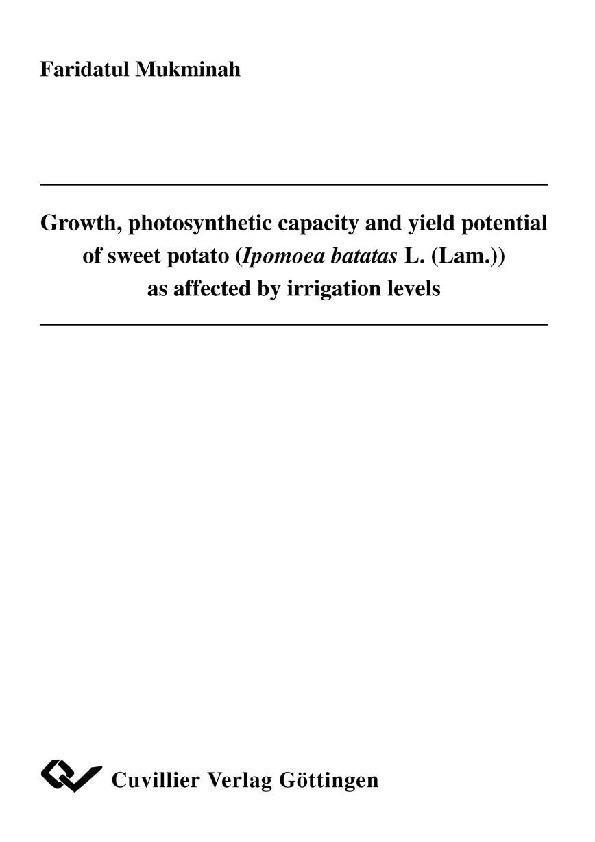 Growth photosynthetic capacity and yield potential of sweet potato (Ipomoea batatas L. (Lam.) as affected by irrigation levels
