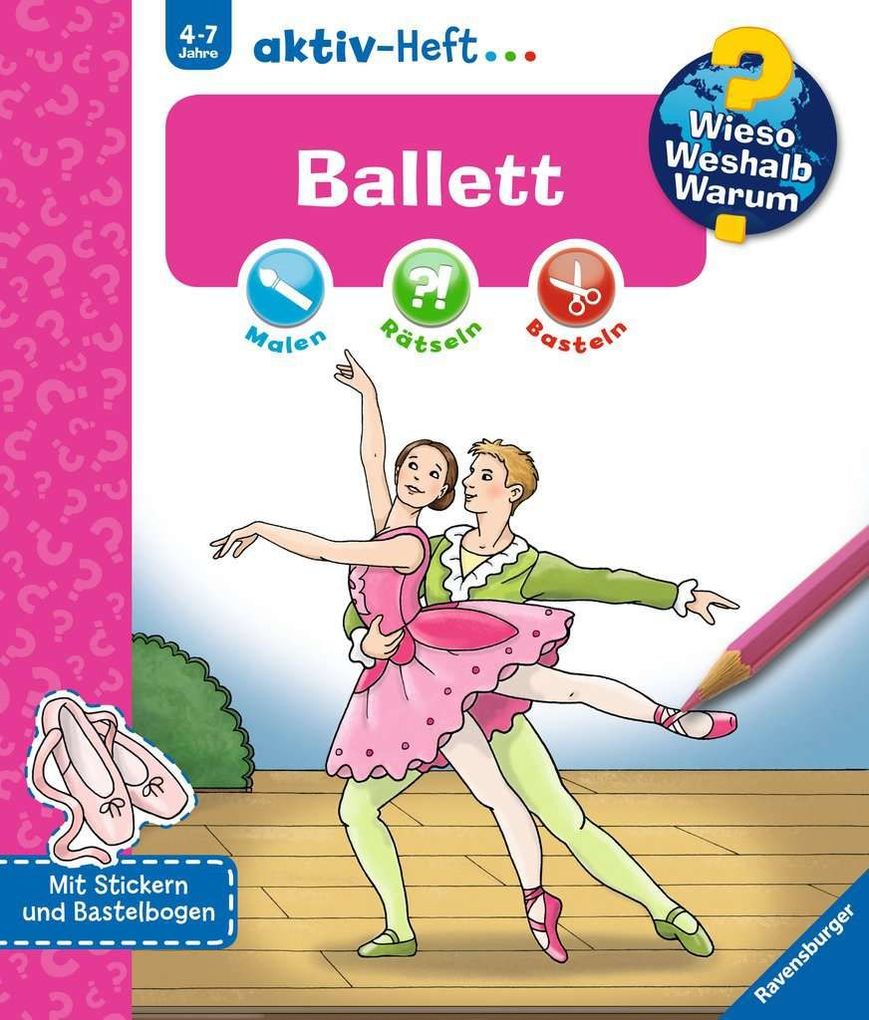 Image of Ravensburger Wieso? Weshalb? Warum? Aktiv Heft Ballett