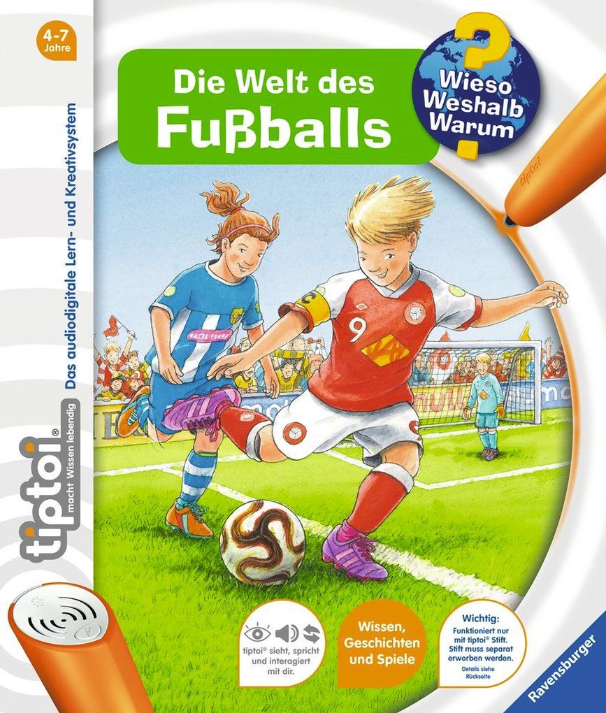 Image of Die Welt des Fußballs / Wieso? Weshalb? Warum? tiptoi® Bd.21