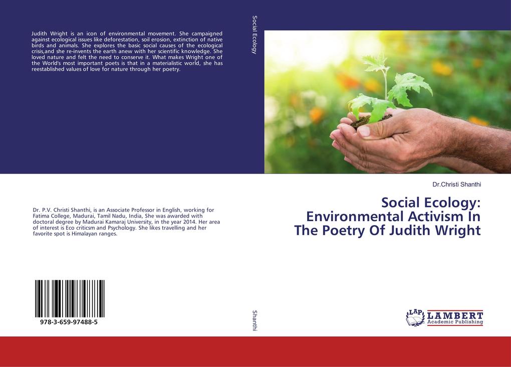 Social Ecology: Environmental Activism In The Poetry Of Judith Wright