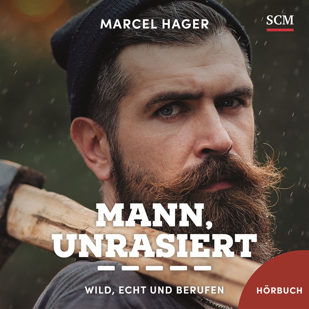 Mann unrasiert