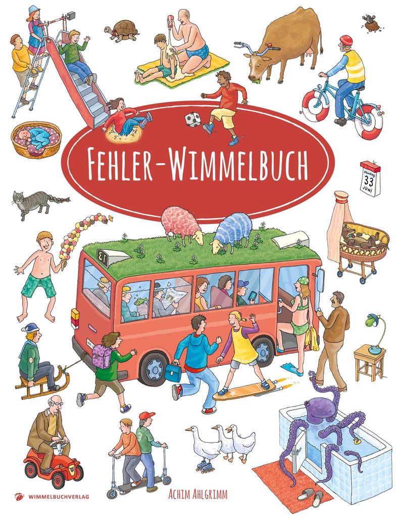 Image of Fehler Wimmelbuch - Achim Ahlgrimm, Pappband