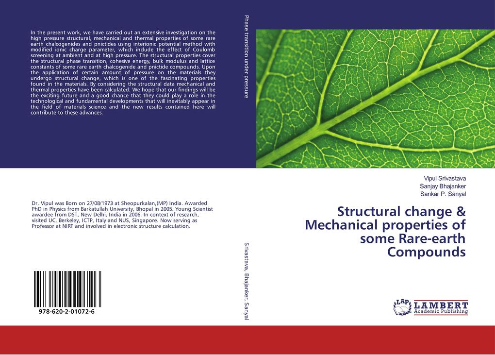 Structural change & Mechanical properties of some Rare-earth Compounds