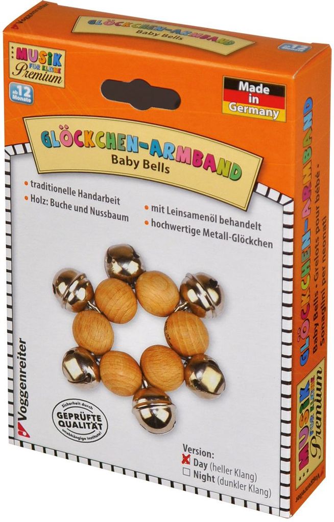 Voggys Kinderwelt - Glöckchen-Armband hell