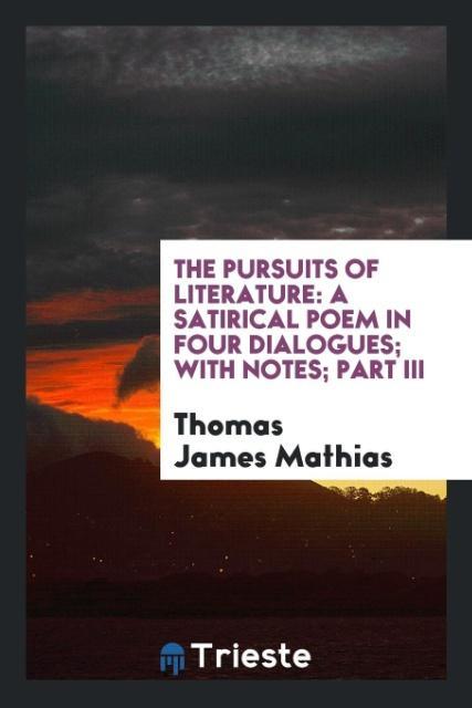 The Pursuits of Literature