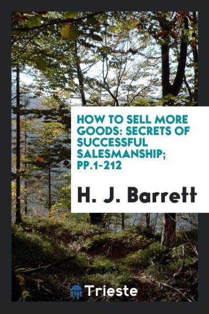 How to Sell More Goods