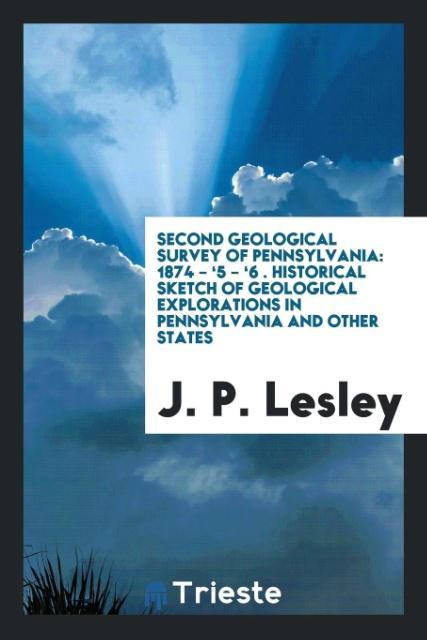 Second Geological Survey of Pennsylvania