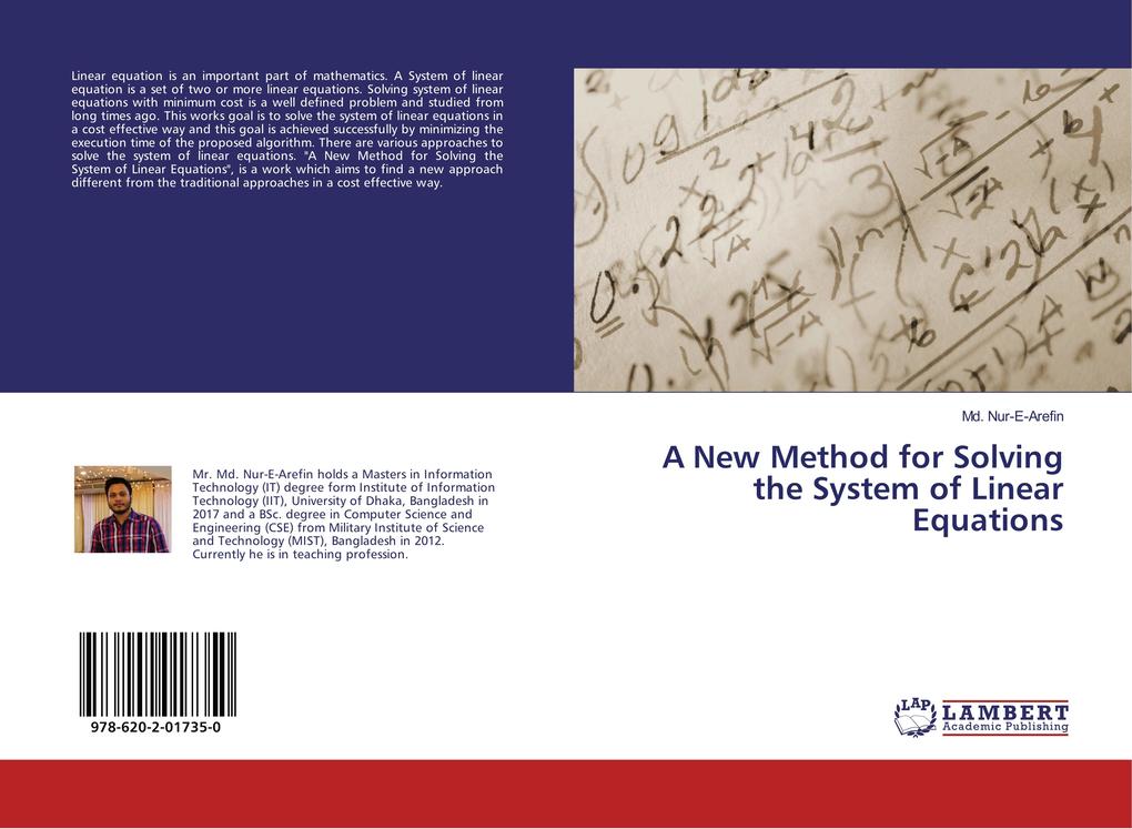 A New Method for Solving the System of Linear Equations