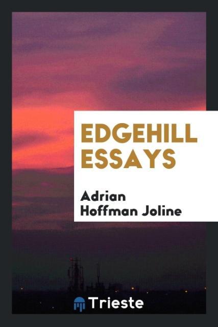 Edgehill Essays