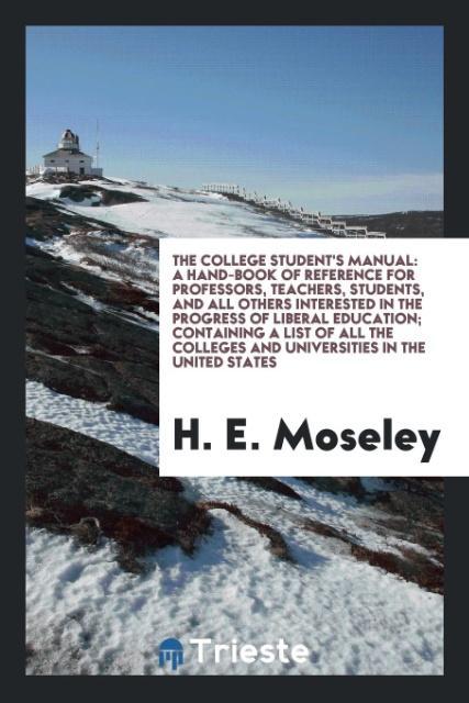 The College Student's Manual