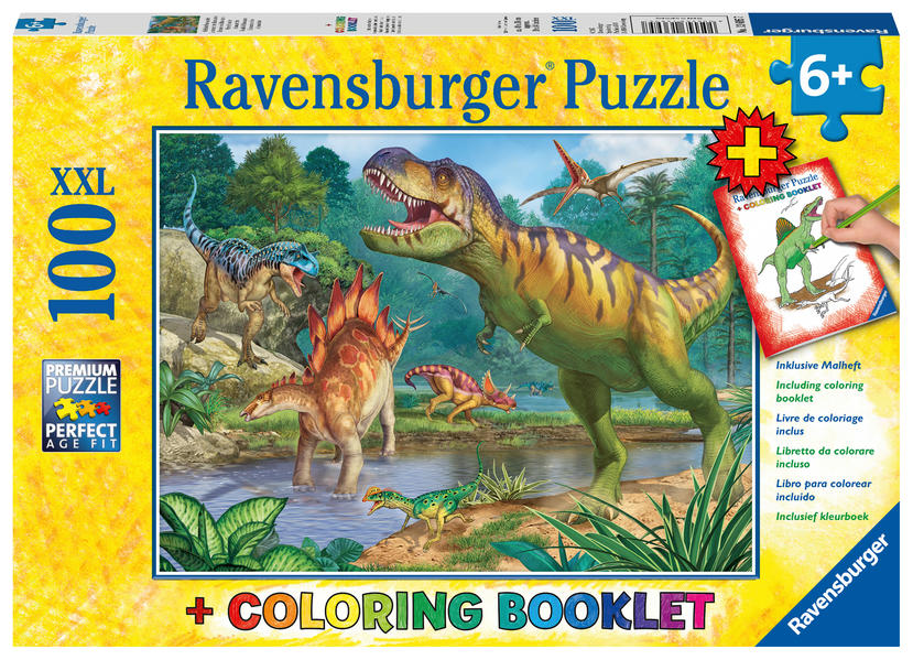 Ravensburger - Welt der Dinosaurier 100 Teile