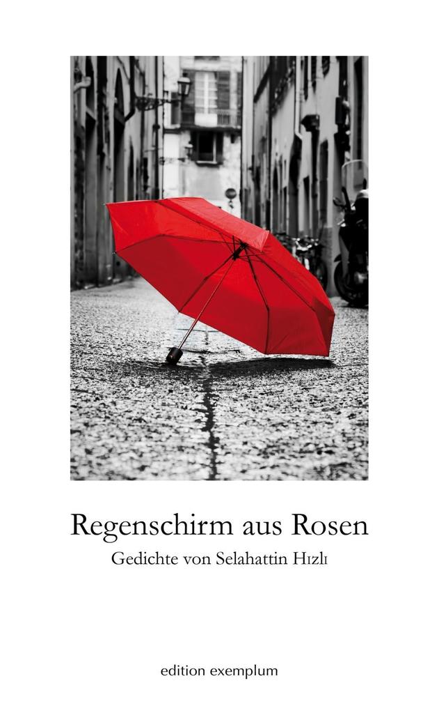 Regenschirm aus Rosen
