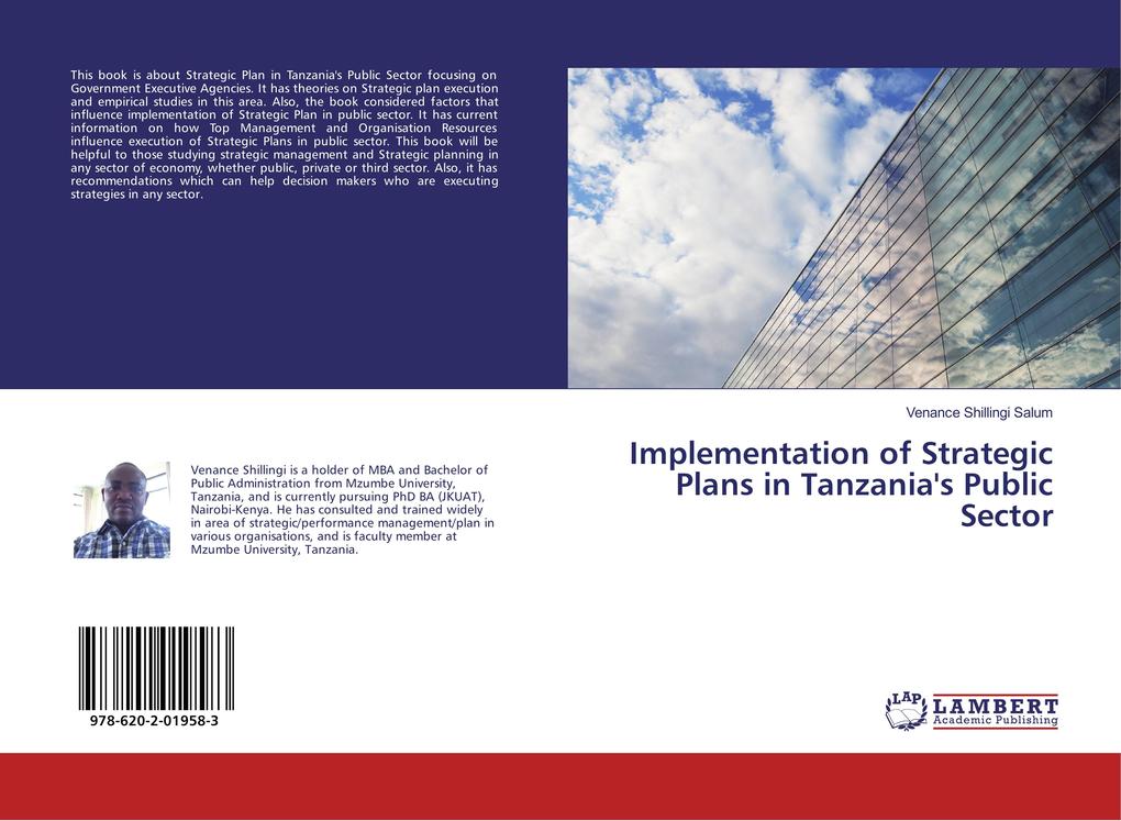Implementation of Strategic Plans in Tanzania‘s Public Sector
